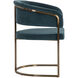 Marris Gold / Danny Teal Dining Armchair